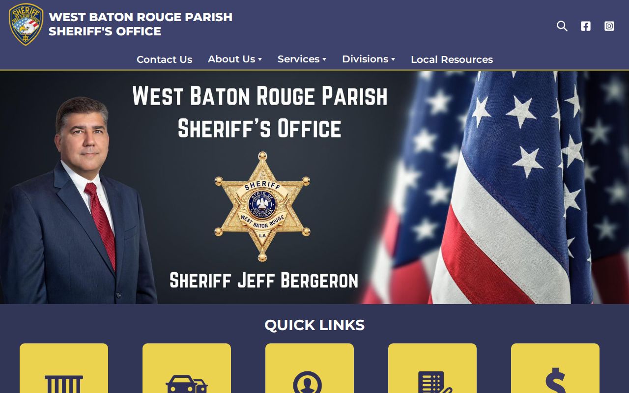 Official West Baton Rouge Sheriff website